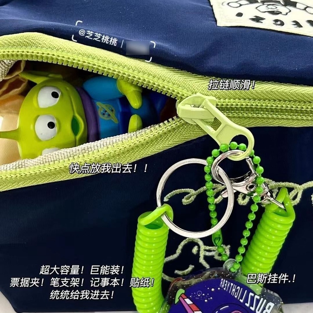 

❍♙♝Sera versi Korea dari tas pena terbuka buku merah kecil gaya ledakan siswa sekolah menengah gaya niche tas alat tulis berkapasitas besar multi-fungsional