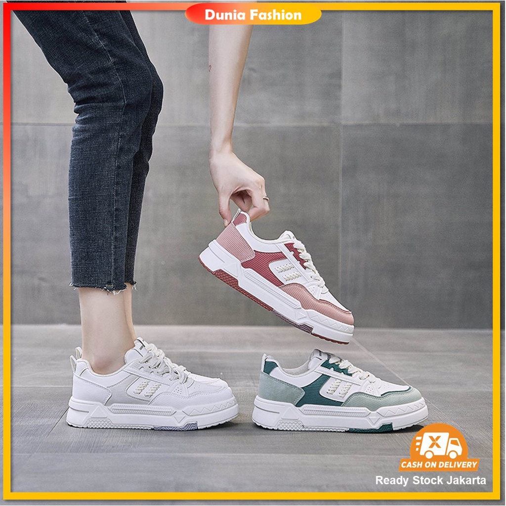[DUNIA FASHION] Sepatu Wanita Sneakers Wanita Import Premium Quality Korea Style DF 610