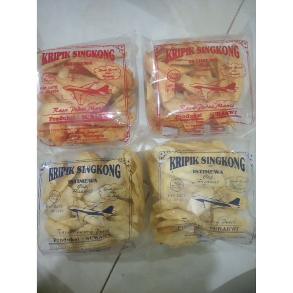 

Keripik singkong cap pesawat