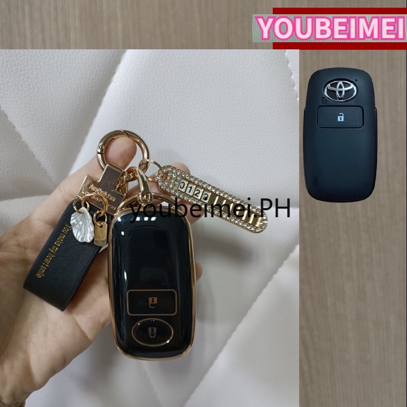 1 Pc Case Holder Kunci Mobil Bahan TPU Untuk Toyota Raize 2022 Veloz 2022