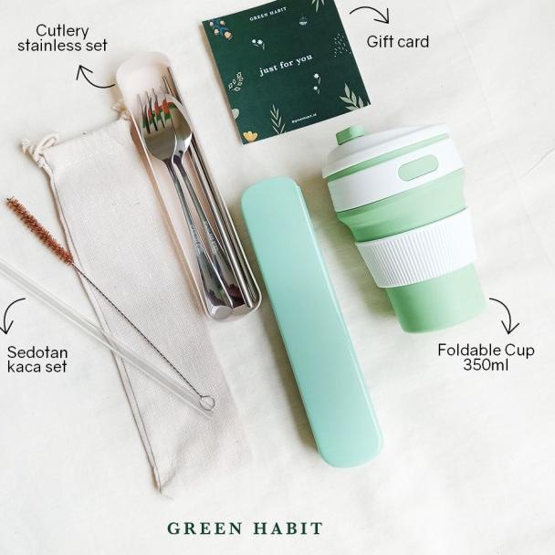New Normal Kit Gift Hampers - Green Kit