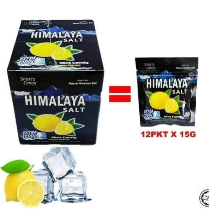 

TERLARIS HIMALAYA SALT MINT LEMON CANDY 12X15GR /PERMEN LUNAK/PERMEN VIRAL/PERMEN MILO/PERMEN YUPI/PERMEN JADUL/PERMEN KARET