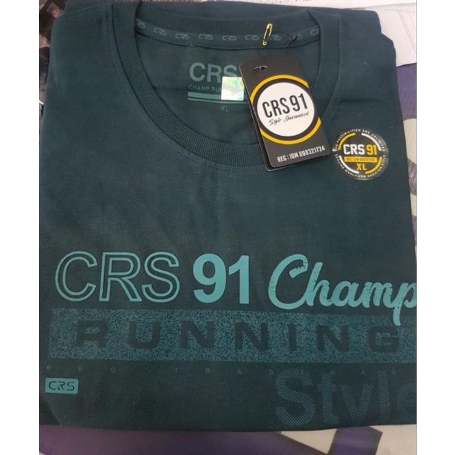 Kaos CRS 91 size XL Polos Basic Oblong ORIGINAL 100%/modern