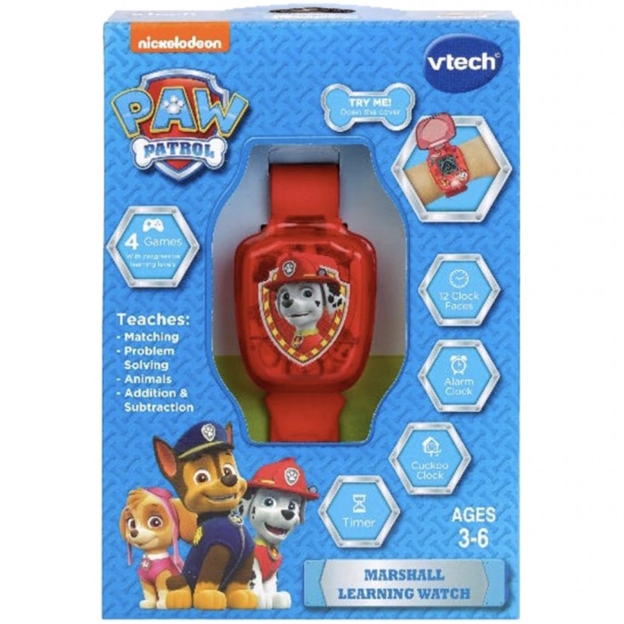 Jam Tangan Vtech Paw Patrol Marshall Learning Watch Smart Watch Jam Tangan Anak