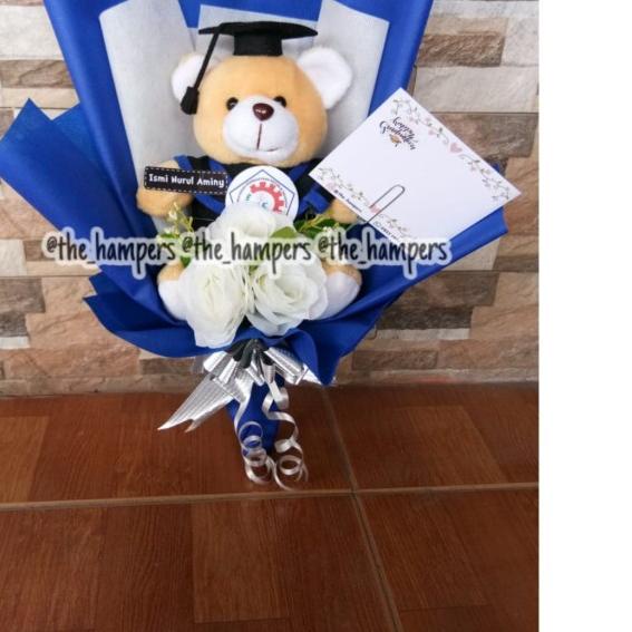 buket boneka , buket bunga , hadiah wisuda , buket boneka wisuda murah
