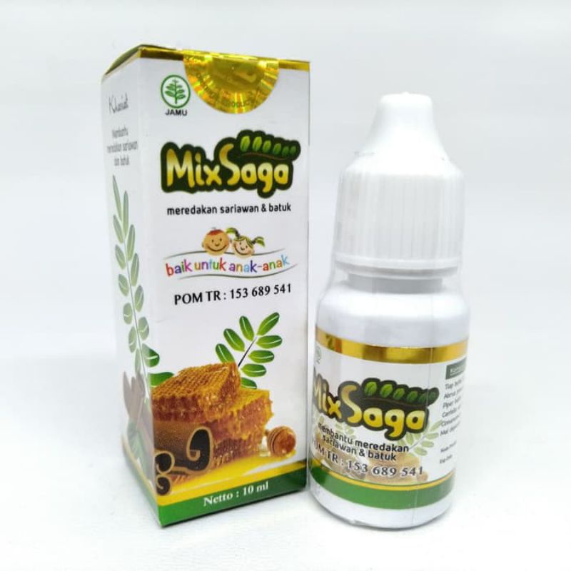 MIXSAGA MIX SAGA / HERBAL BATUK DAN SARIAWAN ANAK