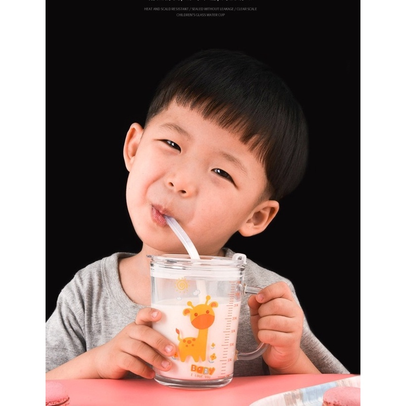 T24 - Gelas Training Anak / Gelas Minum Anak Motif Karakter Lucu