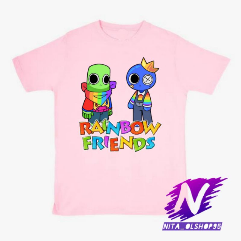 kaos anak rainbow friends baju anak rainbow friends kaos rainbow friends game Roblox