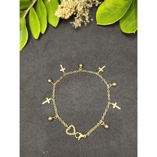 Gelang Titanium kaki /tangan kualitas premium