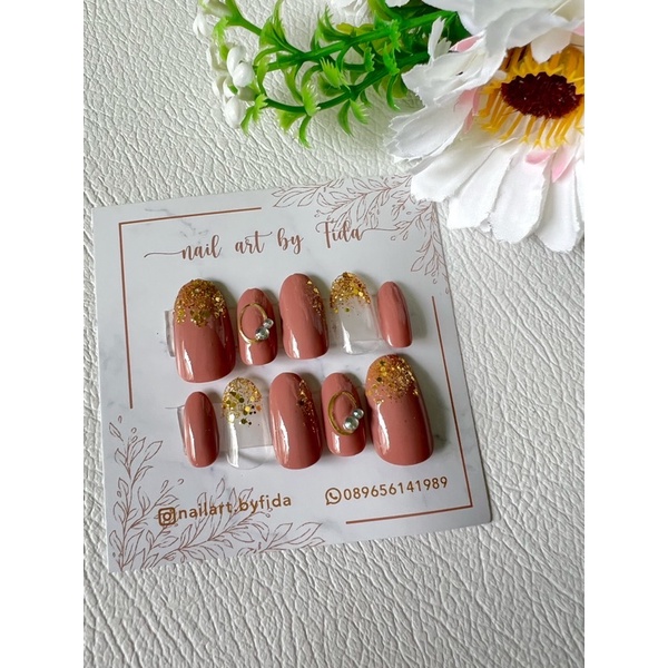 kUKU WEDDING / KUKU PALSU / NAIL ART / NAIL ART WEDDING / KUKU HANDMADE