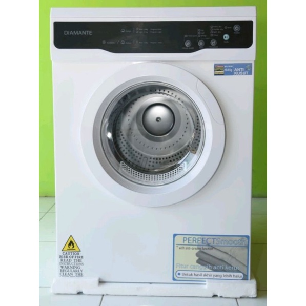 Mesin Pengering Dryer Diamante 10,5kg Baru sudah konversi gas
