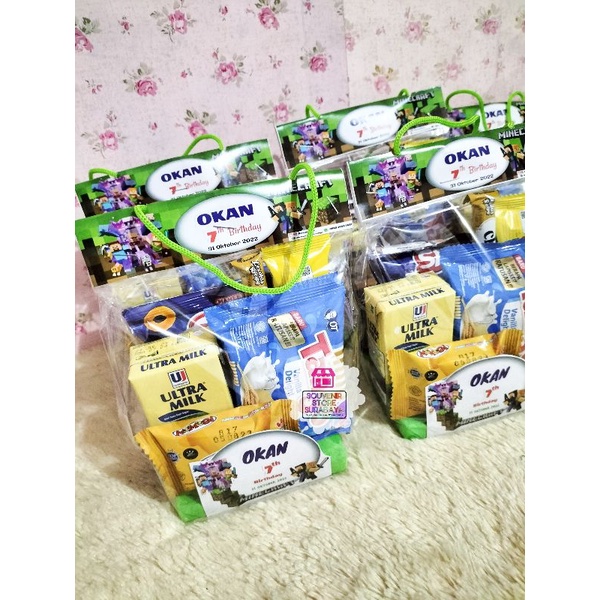 Mini snack ultah || Paket hampers snack mini || Snack ultah anakmurah