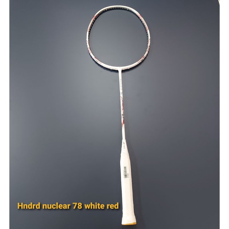 Raket badminton hndrd nuclear 78 white red