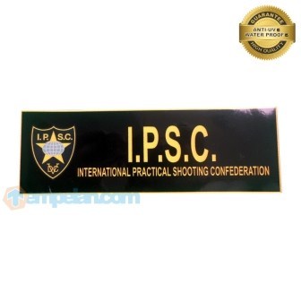 STIKER IPSC PERBAKIN PERSEGI