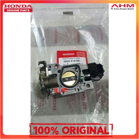 *Ori Ahm  THROTTLE BODY ASSY HONDA CB150VERZA 16400-K18-961 16400K18961 Terjamin asli 100% ahm honda
