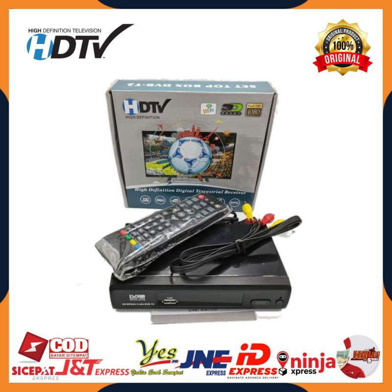 [COD] STB DVB T2 HDTV / SET TOP BOX HDTV DVB-T2 / PENERIMA SIARAN TV DIGITAL / BISA KE TV TABUNG