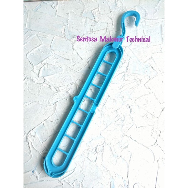 Magic Hanger Gantungan Baju Pakaian Serbaguna Multifungsi 9 in 1