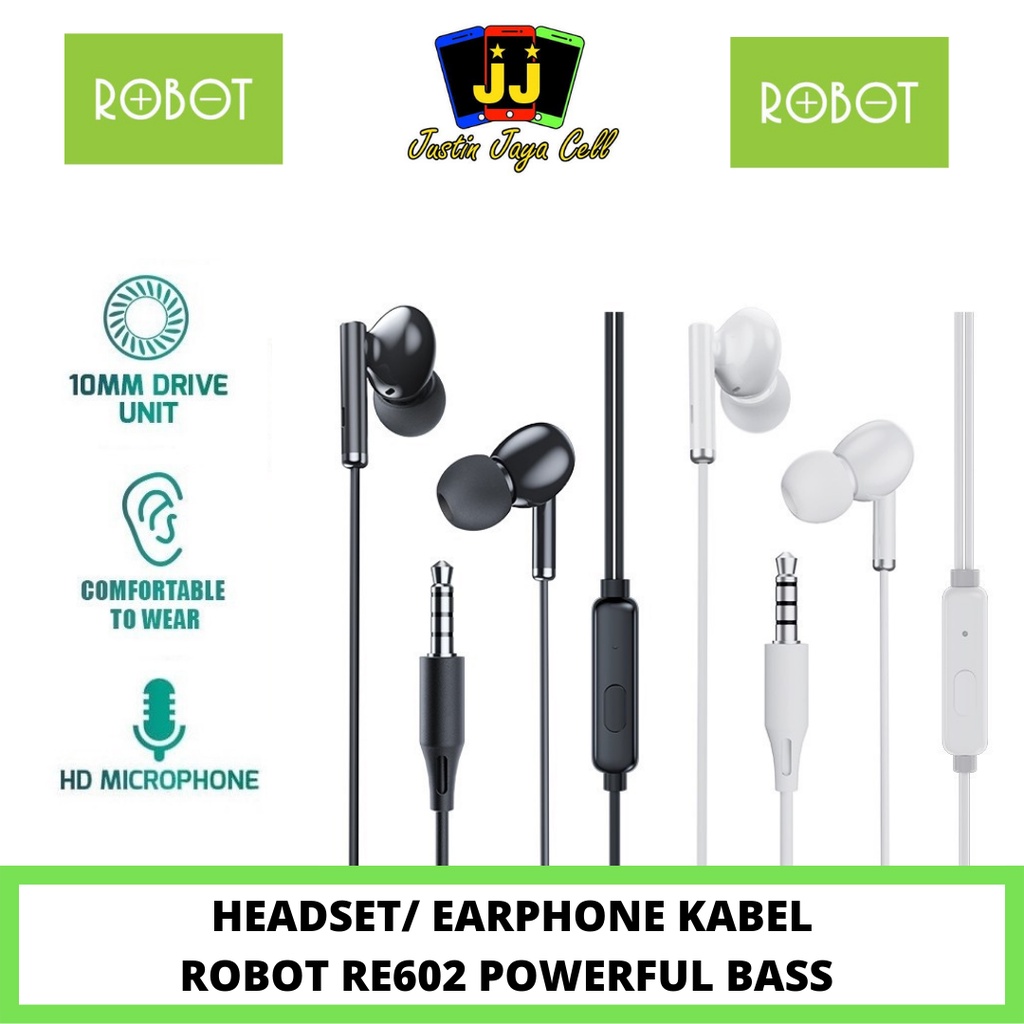 Headset ROBOT RE602 Powerfull Bass Original