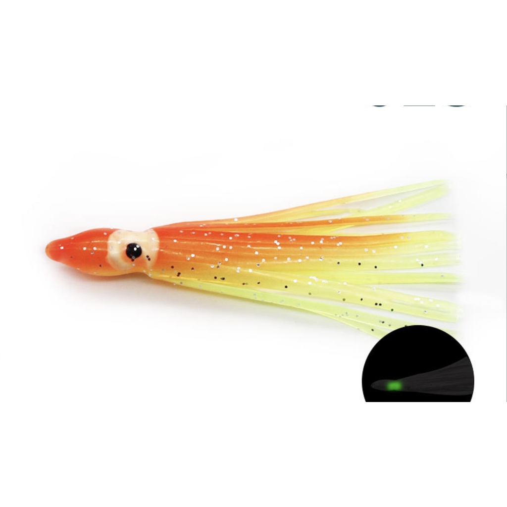 Umpan cumi Skirt squid octopus cumi umpan karet soft lure assist jigging