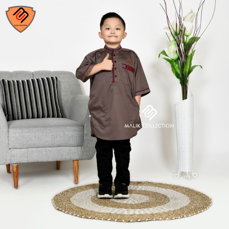 Koko Kurta anak laki laki kualitas premium usia 7 8 9 10 tahun baju muslim anak sholat