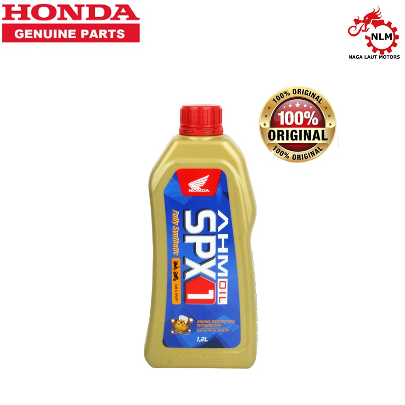 OLI AHM HONDA OIL SPX1 10w30 1.2L SPORT HONDA CB150R SONIC 150 GTR CBR