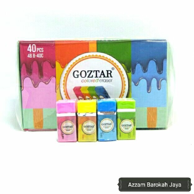 

Penghapus Warna Goztar 40 pcs