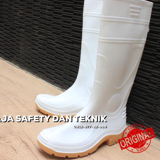Sepatu Boot Karet AP TERRA (Putih) - Putih, 38