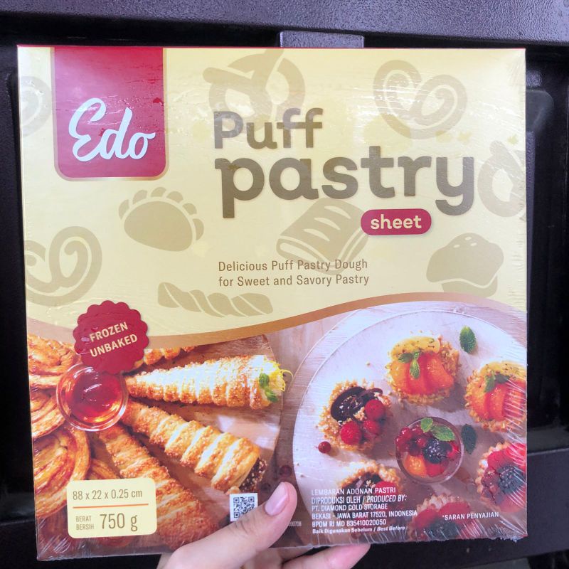 

Edo Puff Pastry Sheet 750gr