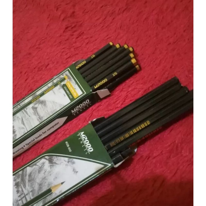 

pensil m2000 2b isi 12pcs
