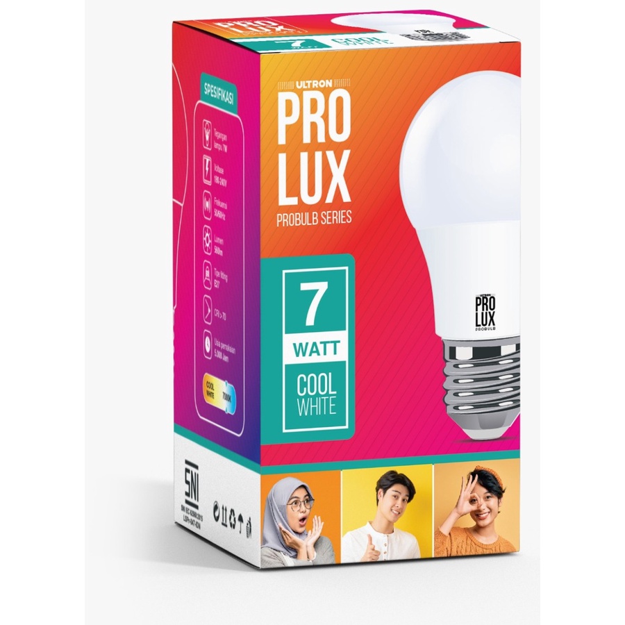 LAMPU LED PROBULB SERIES 7 WATT BOHLAM LED 7w LAMPU LED PROLUX 7 WATT