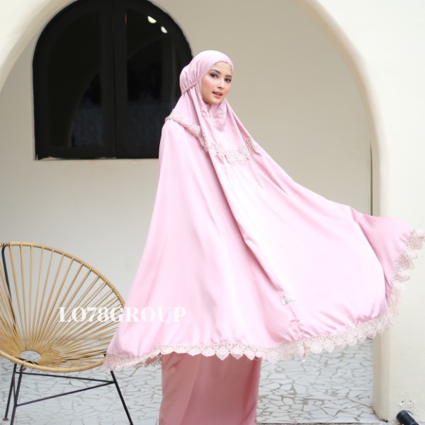 NEW PRODUK - MUKENA IRFA DEWASA PREMIUM MUKENA FULL SATIN HALUS KOMBINASI RENDA MODERN FREE TAS