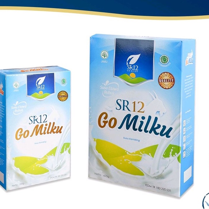 

SR12 GO MILKU SUSU ETAWA TERBAIK / GOMILKU SUSU KAMBING KUALITAS PREMIUM / GOAT MILK SUSU BUBUK BPOM
