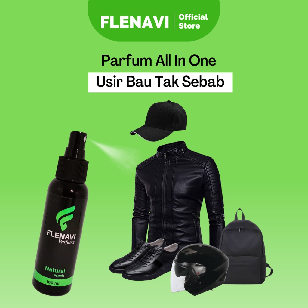 Parfum Sepatu Helm Anti Bau Aroma Fresh 100ml - Shoe Parfum by Flenavi Parfume