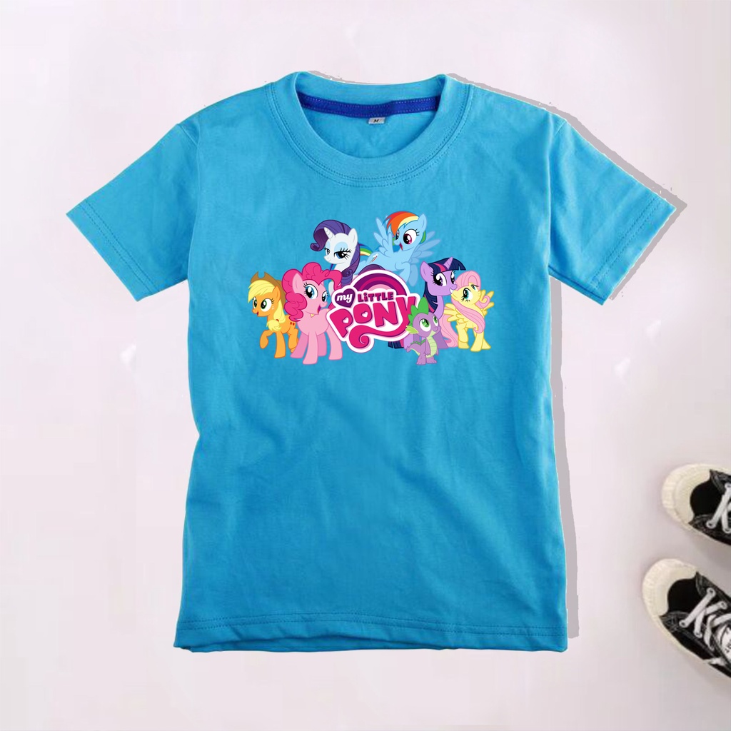 PVJ - Kaos Littel Pony Anak perempuan Cotton Combet Premium