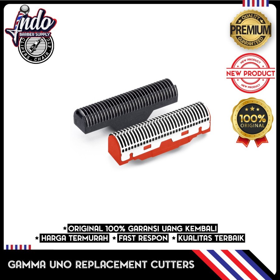 MATA PISAU GAMMA SHAVER UNO / SINGLE FOIL / ALAT CUKUR RAMBUT ORIGINAL
