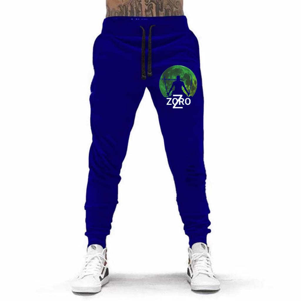 CELANA PANJANG JOGGER TULISAN ZORO UNISEX BAHAN FLEECE TEBAL / KUALITAS BAGUS / JOGGER PRINTING