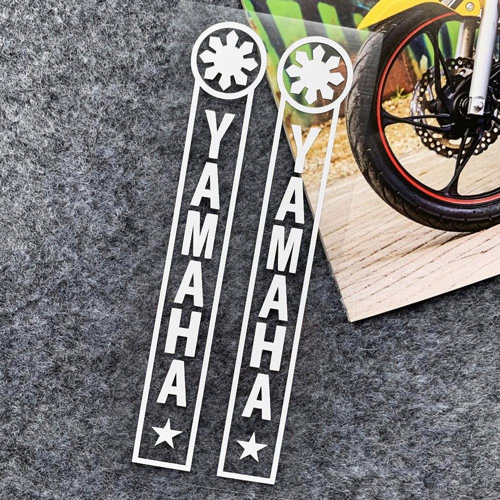 Yamaha Nmax Xmax Aerox 155 MIO R1 R3 R15 Stiker Reflektif Sepeda Motor Stiker Dekoratif Modifikasi Peredam Kejut Garpu Stiker Sepeda Motor YAMAHA