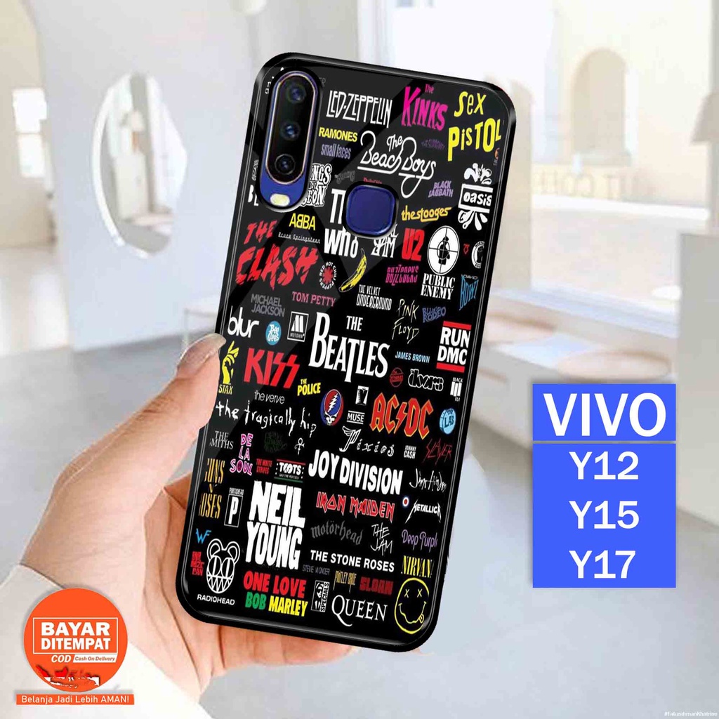 Case Vivo Y12 Y15 Y17 - Softcase Glossy Vivo Y12 - Hardcase 2D Terbaru Vivo Y15 - Silikon Vivo Y17 -