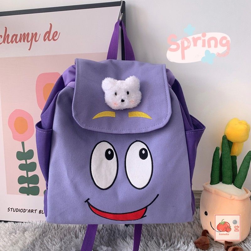 Sera in all-match student love adventure Dora kampus gadis imut kartun anime ransel tas sekolah Jepang