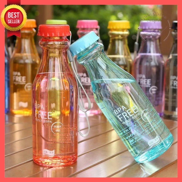 [GOS] - E303- Botol Minum BPA FREE Anti Tumpah - Botol Minum BPA / Botol  Minum Unik 550ML