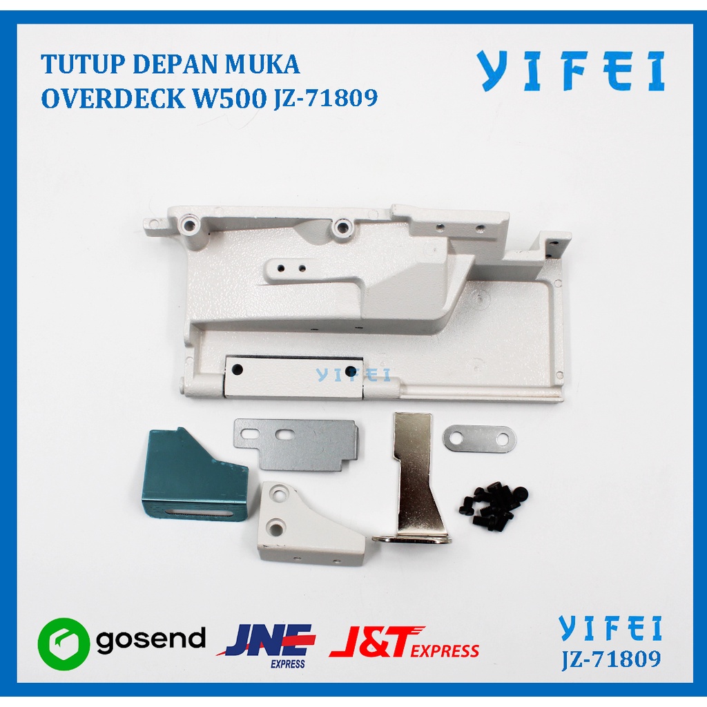 TUTUP DEPAT CORONG SET MESIN OVERDECK CHAMP W500 YIFEI-71809