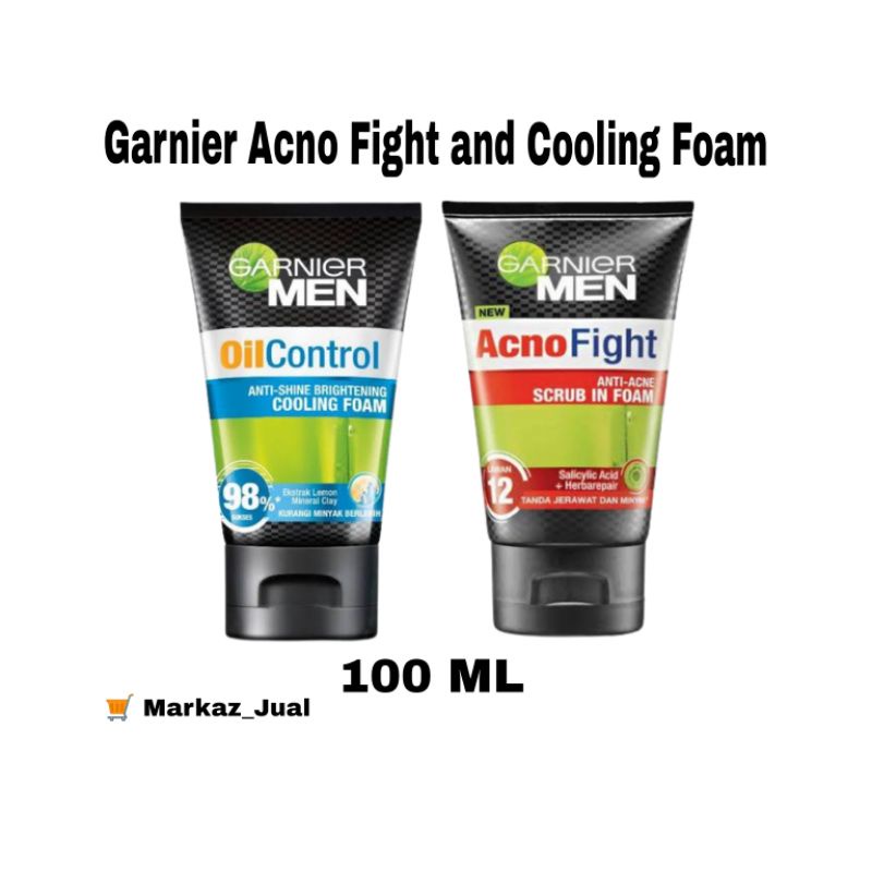 Jual Garnier Men Acno Fight And Cooling Foam Ml Shopee Indonesia