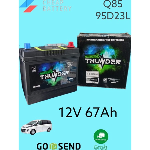 AKI KERING MAZDA BIANTE Q85 ISS COMPATIBLE MASSIV THUNDER 95D23L