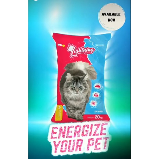 Makanan kucing Lightning cat 800gr sejenis felibite