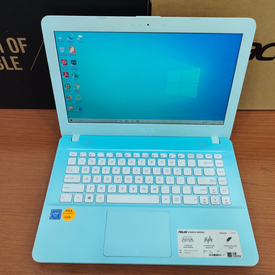 LAPTOP ASUS X441 RAM 4GB HDD 500GB WINDOWS 10 Terbaru Mulus