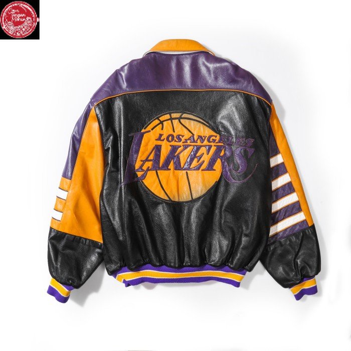 Jacket Vintage Lakers Full Leather Limited By jeff Hamilton