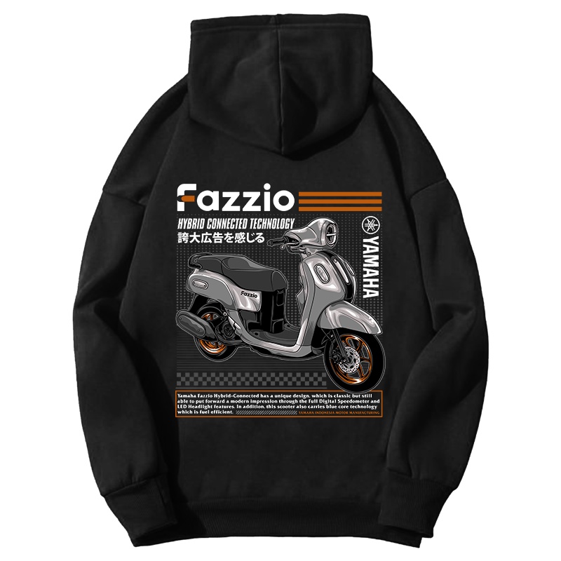 HOODIE FLEECE SIUNMORI MOTOR FAZZIO LUX