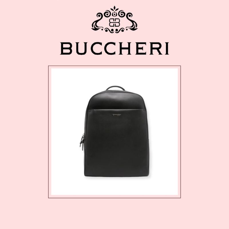 BUCCHERI Tas Ransel Kulit Pria Lukas NB1032