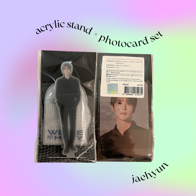 [READY STOCK] Acrylic Stand & Photocard Set NCT 127 Exhibition WELCOME TO MY CITY Jaehyun