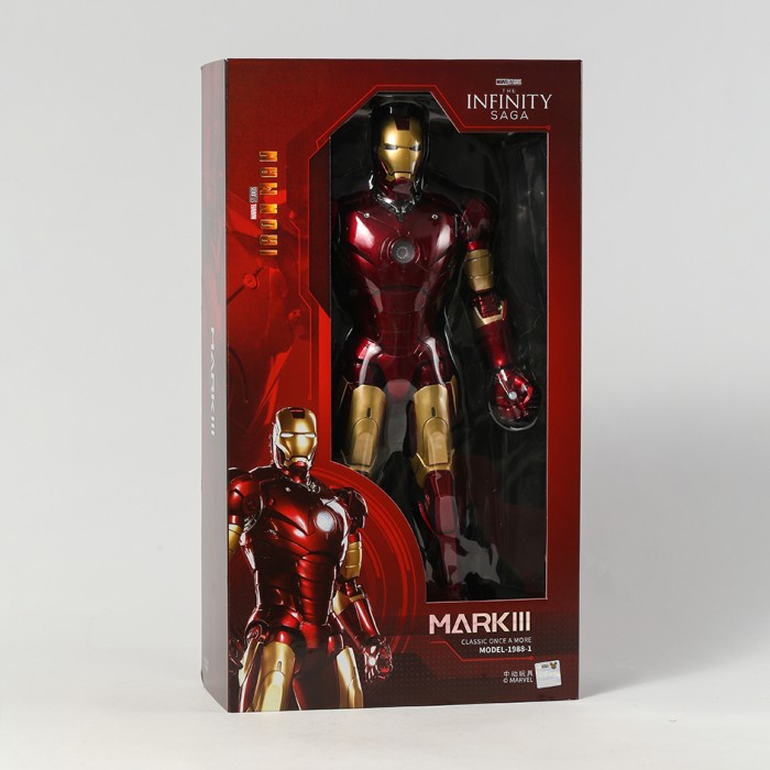 ZD Toys Ironman Mark 3 LED ironman MK III 1/5 ZDToys Iron man 14 Inch